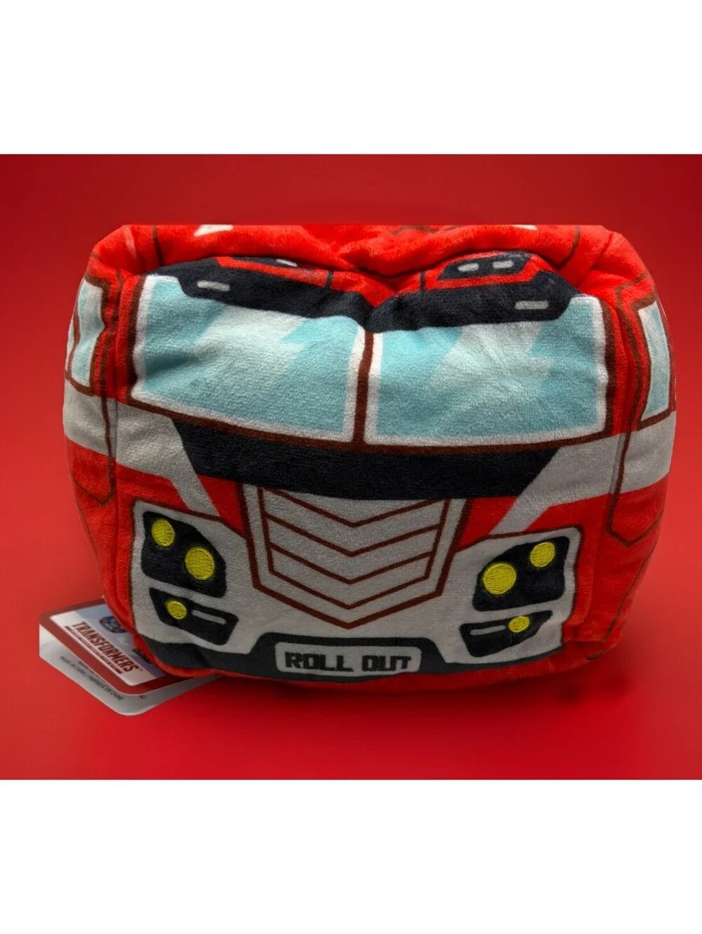 Transformers Optimus Prime Bundle Motion Sensing Helicopter & Reversible Plushie